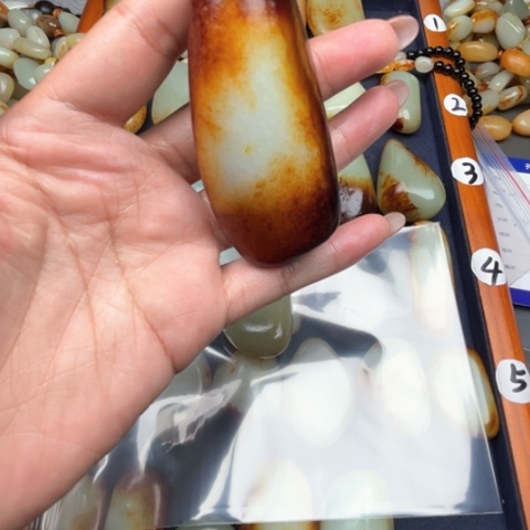 和田玉颈饰未镶嵌可*