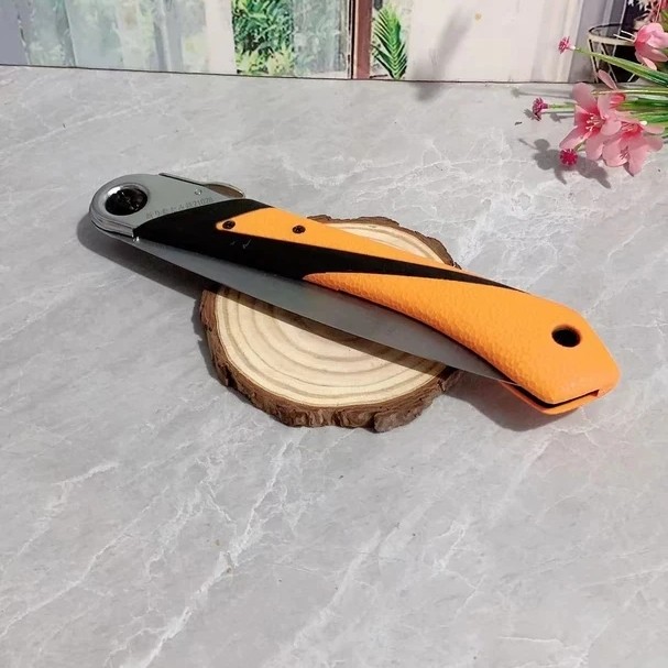 三倍速折叠锯，三面刃两面齿，不夹锯，不卡锯