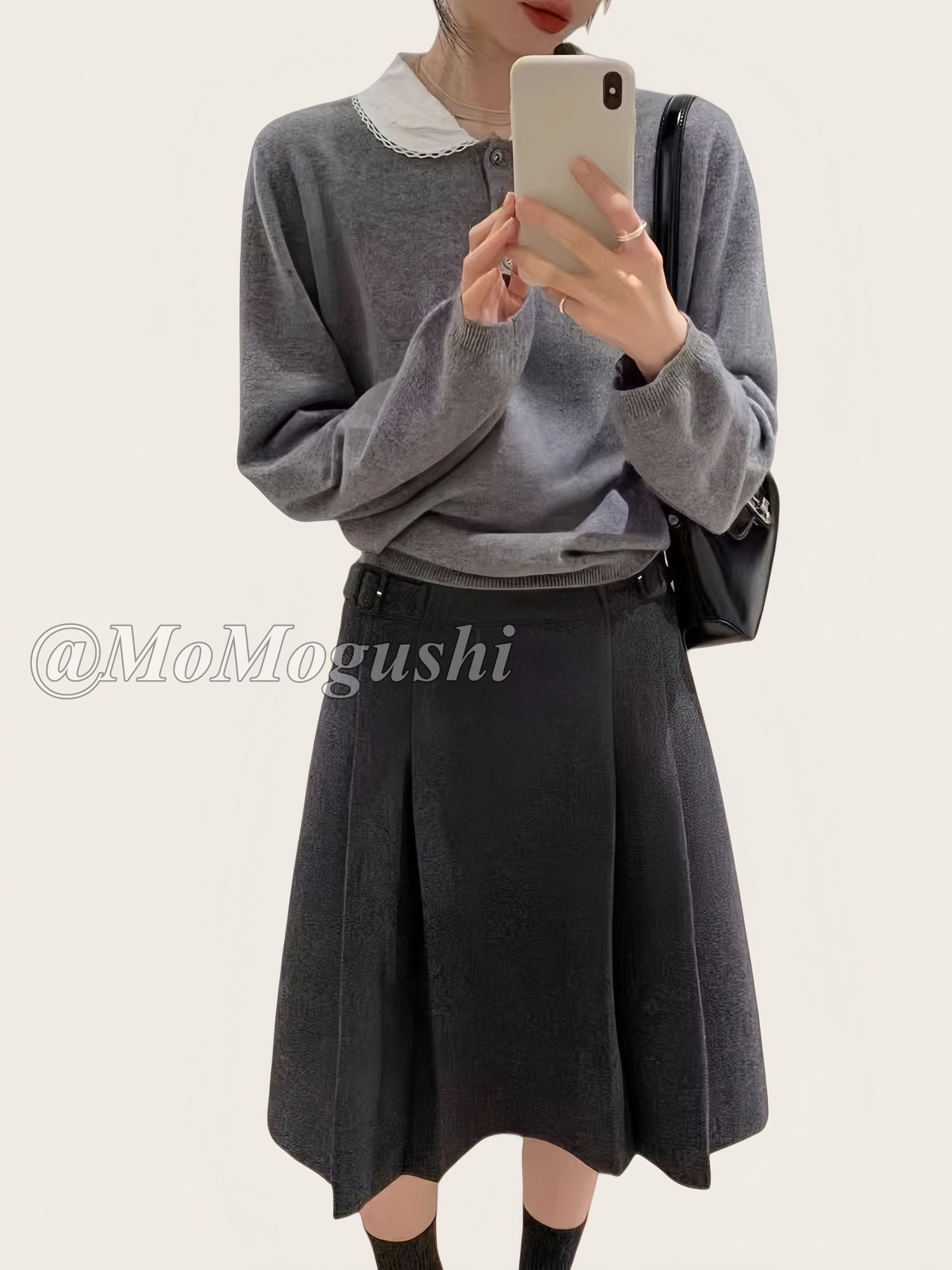 秋冬厚款半身裙时尚百搭显瘦气质高腰裙子气质小众轻奢女装