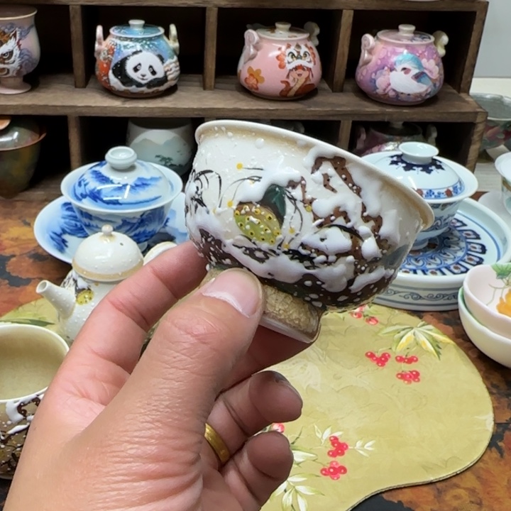 主人杯孤品绝版茶杯