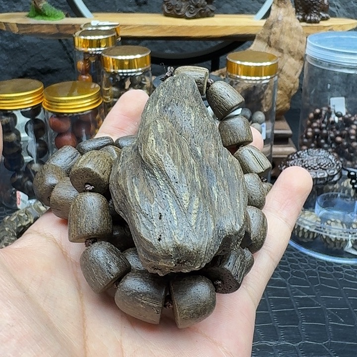 阴沉木无事牌手串29