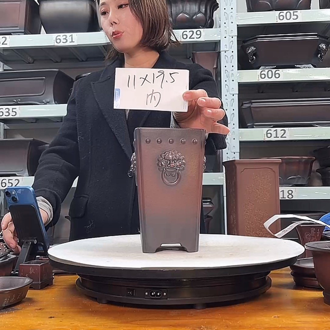 花盆紫砂宜兴紫砂18号