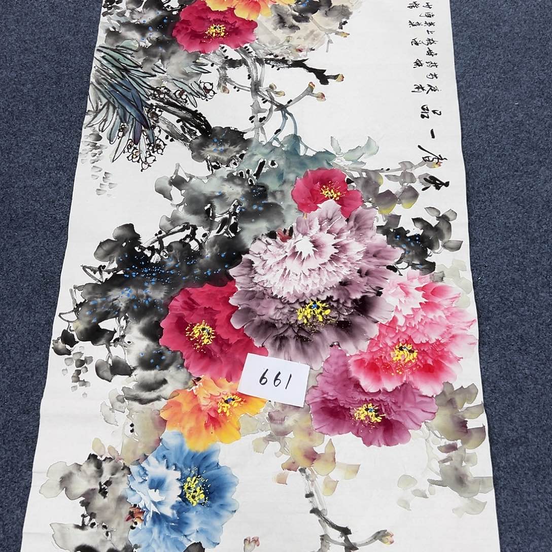 国画国画作品宣纸纯手绘