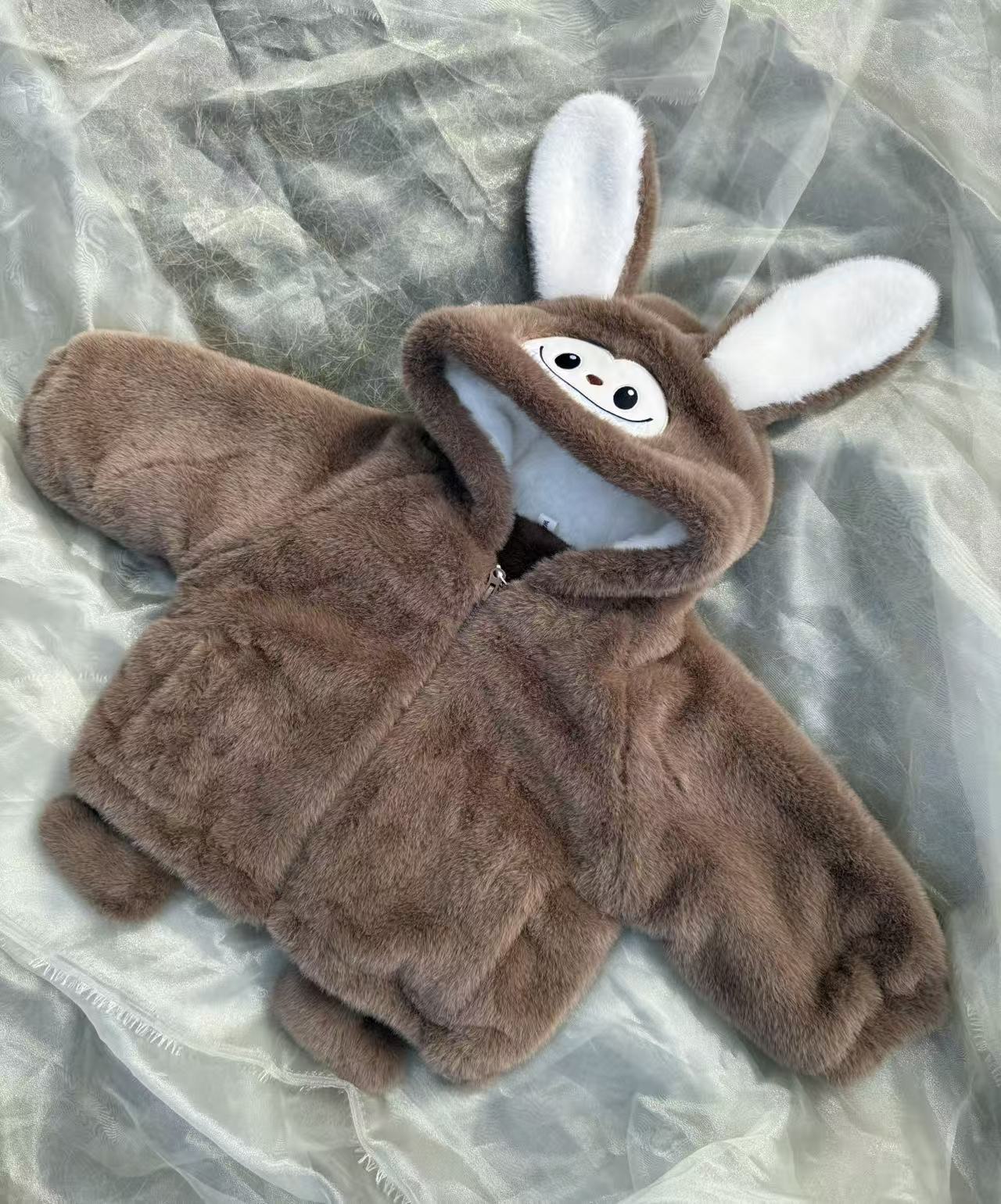 卡通动漫常规款秋季冬季普通外套韩版卡通男女童加绒