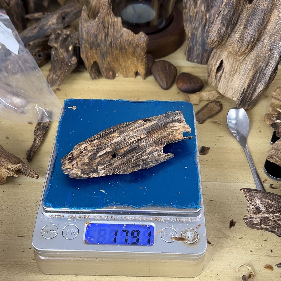 香料绿棋楠虫漏17克张勺子