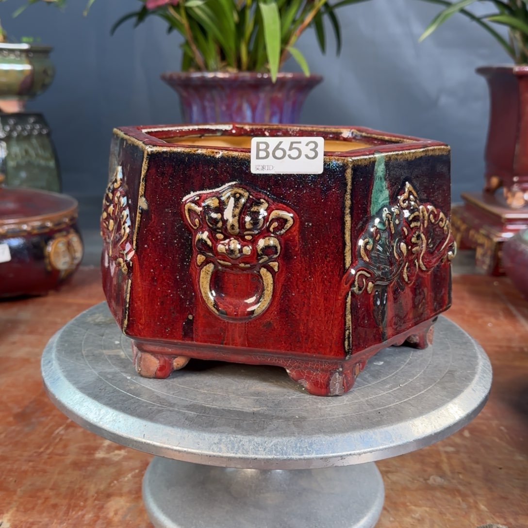 紫泥花盆他****陈653         