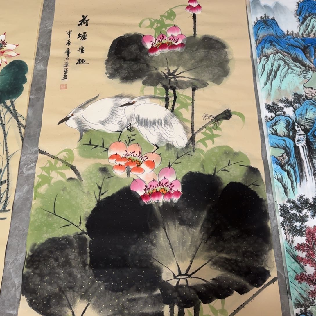 国画晓彤美术馆直播间