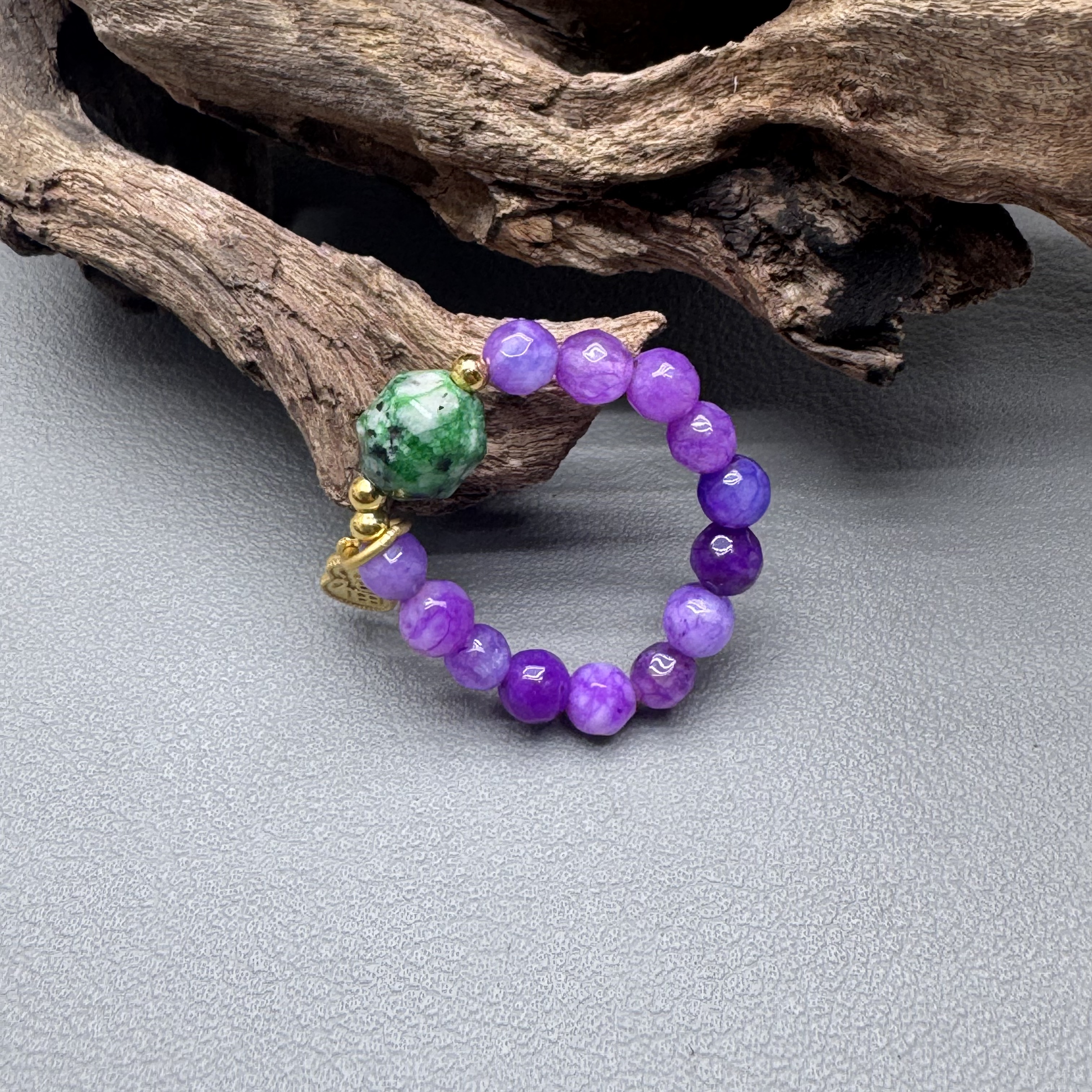 32005019玉化料甘青戒指（多样性发其一）