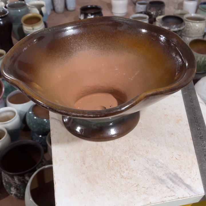星***L花盆紫砂口径30高度13一只正品