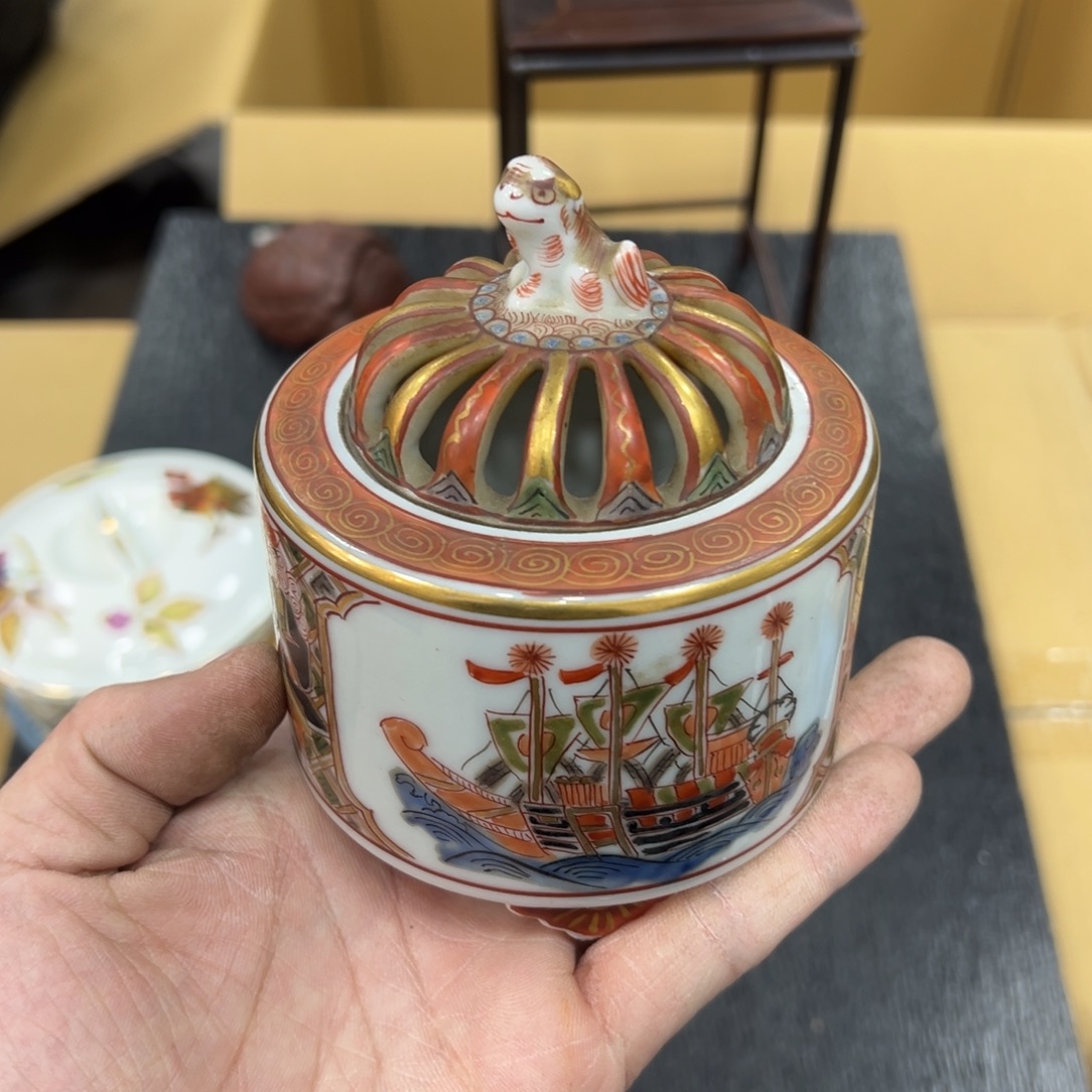 陶瓷中古工艺品摆件