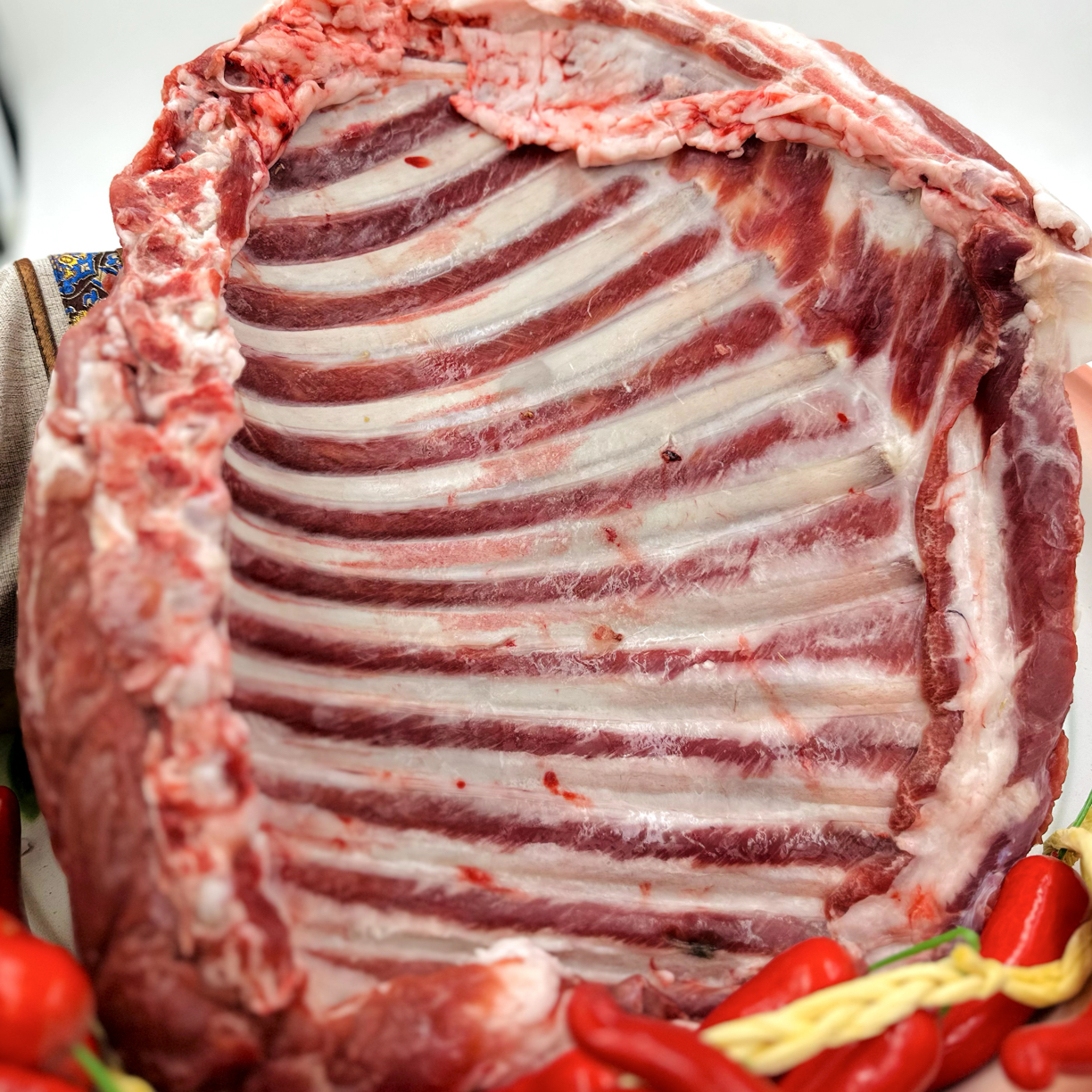 【羊排6斤】内蒙牧民宏宏戈壁草原散养羊排（寸排）包邮