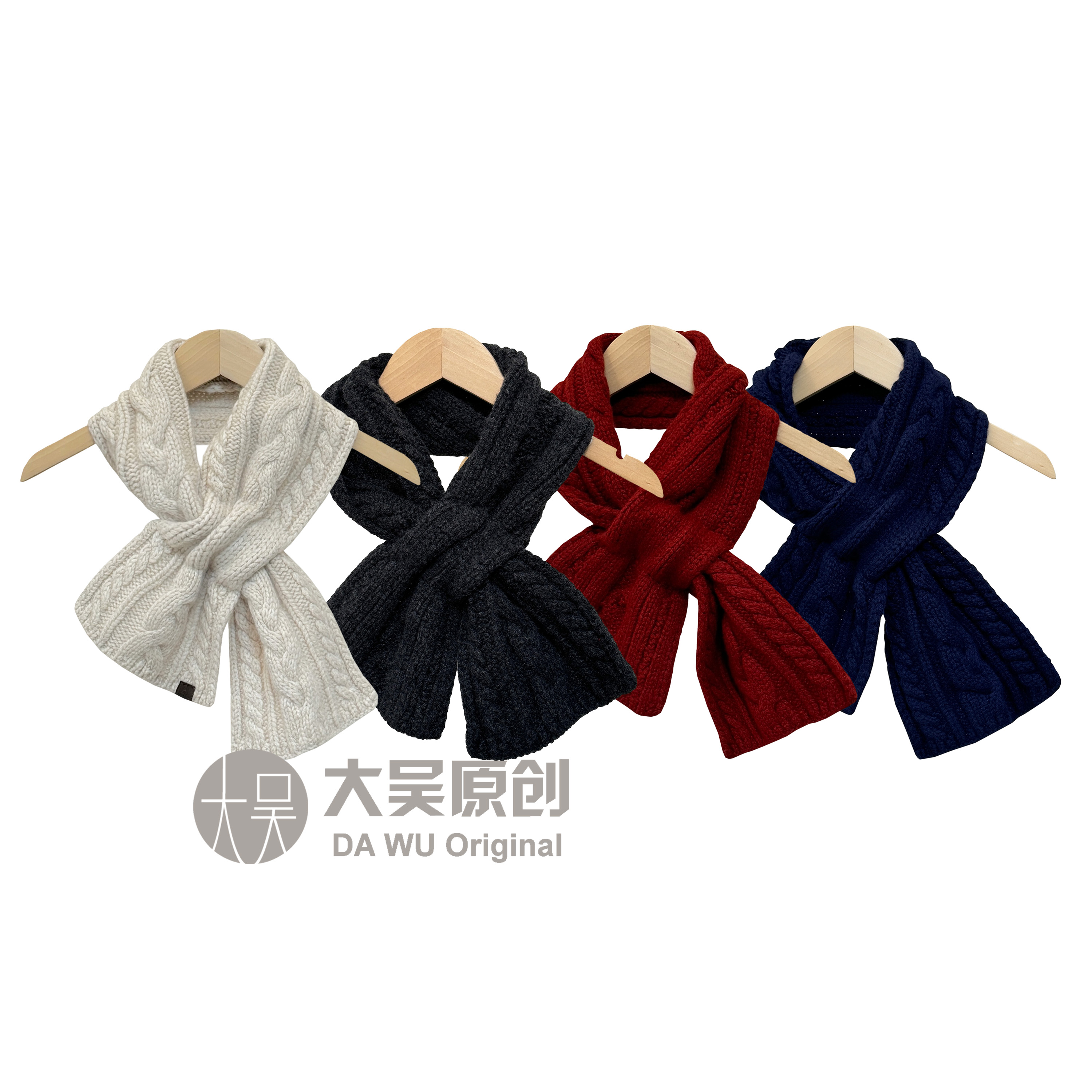 《大吴原创》“小米糕”全羊毛围巾女款冬季高级感百搭围脖