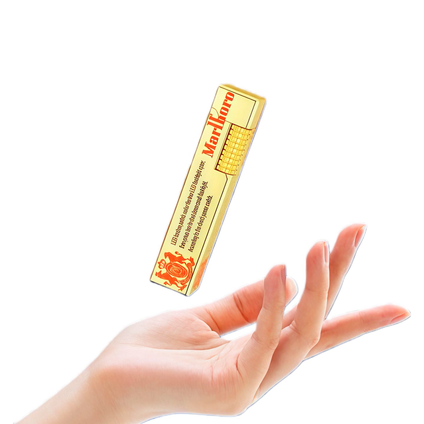 创意便携长条迷你翻盖打火机高颜值精品小巧金属高档男士礼物玩具