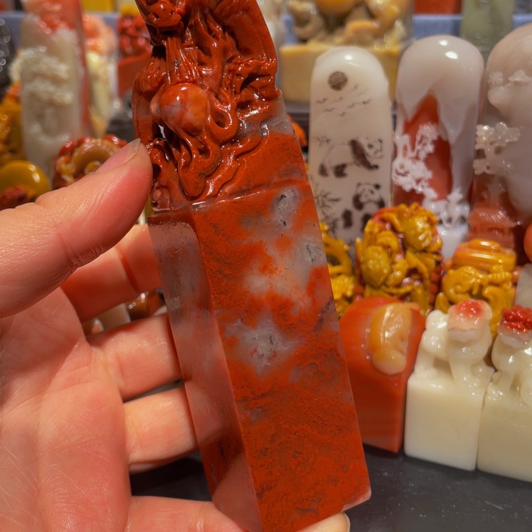 寿山石印石精美寿山