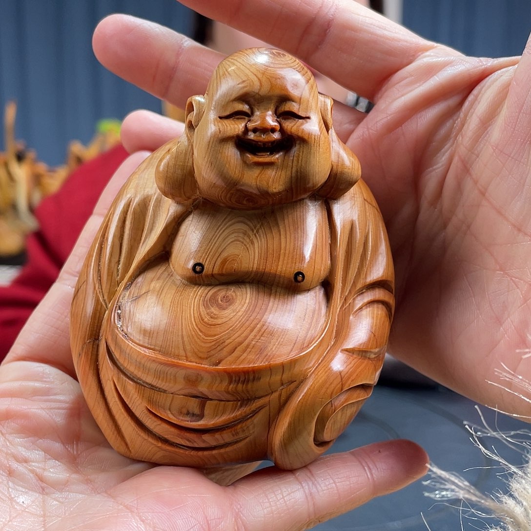 柏木（崖柏）手把件