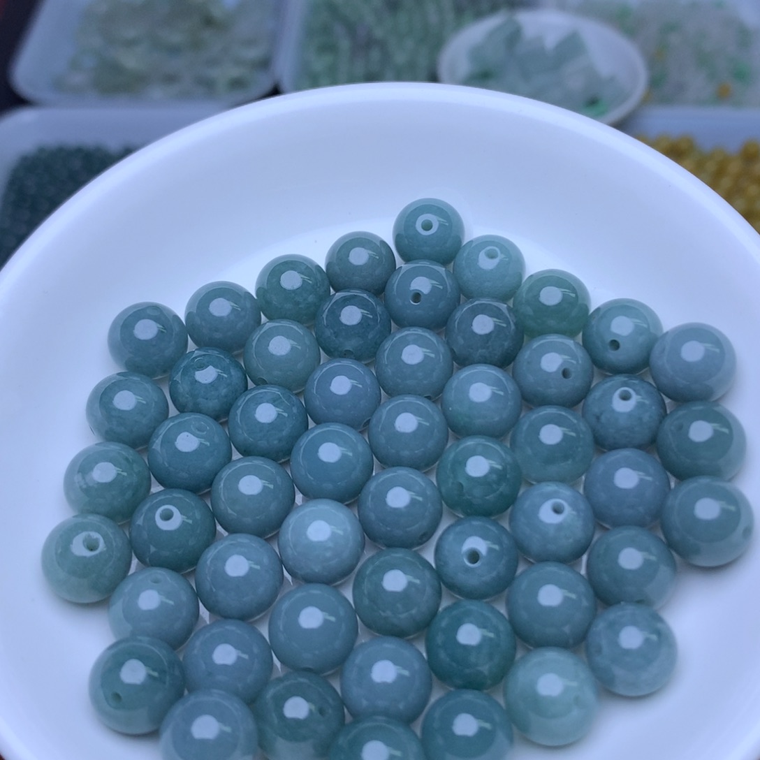 散珠翡翠卡10冰蓝水20个
