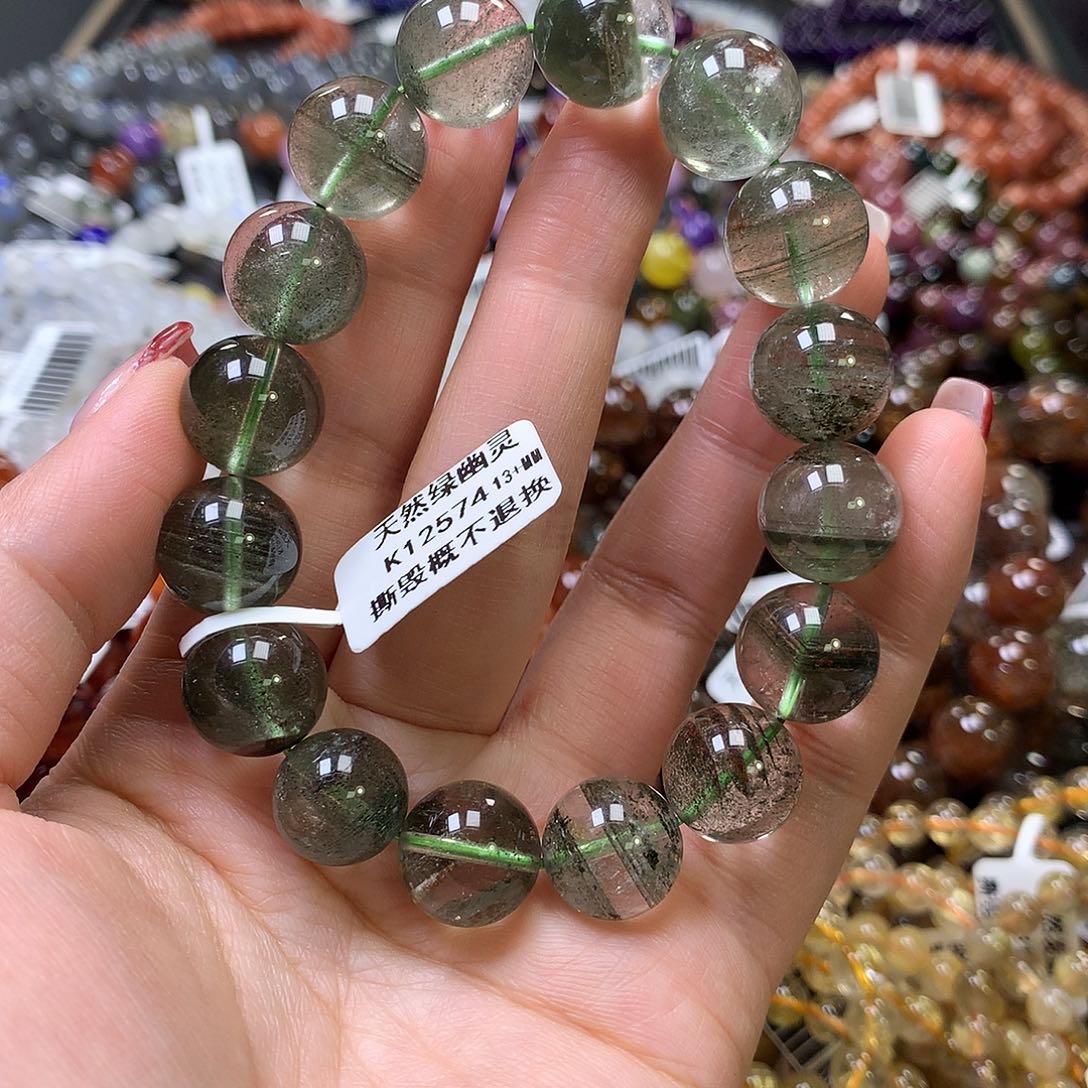 水晶手链未镶嵌，