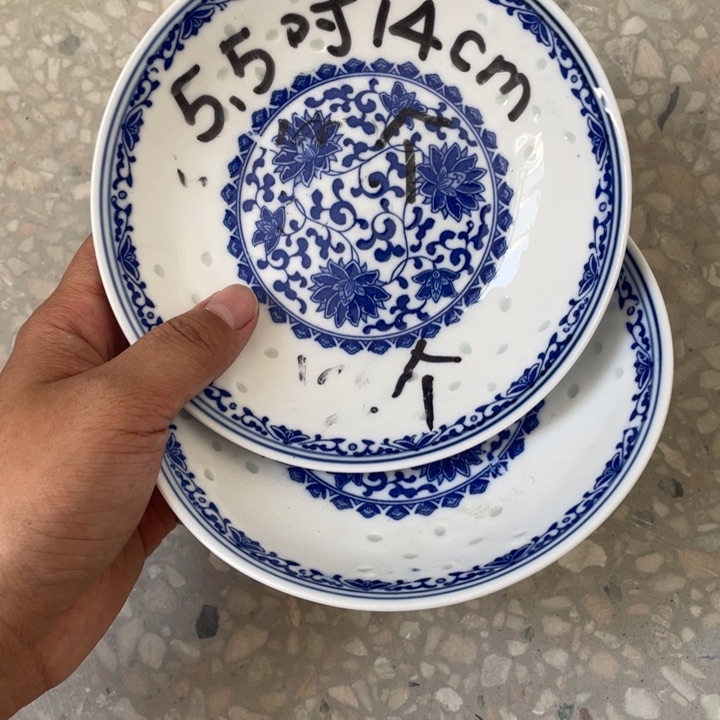 摆件景德镇高温细白瓷餐具