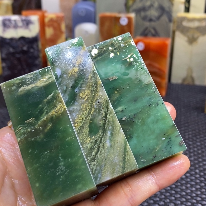 昌化石醉*生青田石印章石