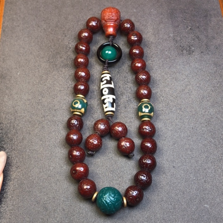 凤眼菩提吊坠凤眼