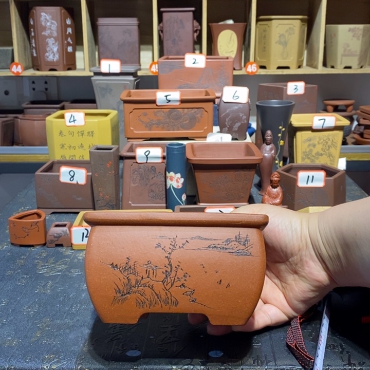 紫砂花盆紫砂文化