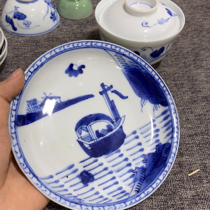 紫砂茶杯非常漂亮好看的碗