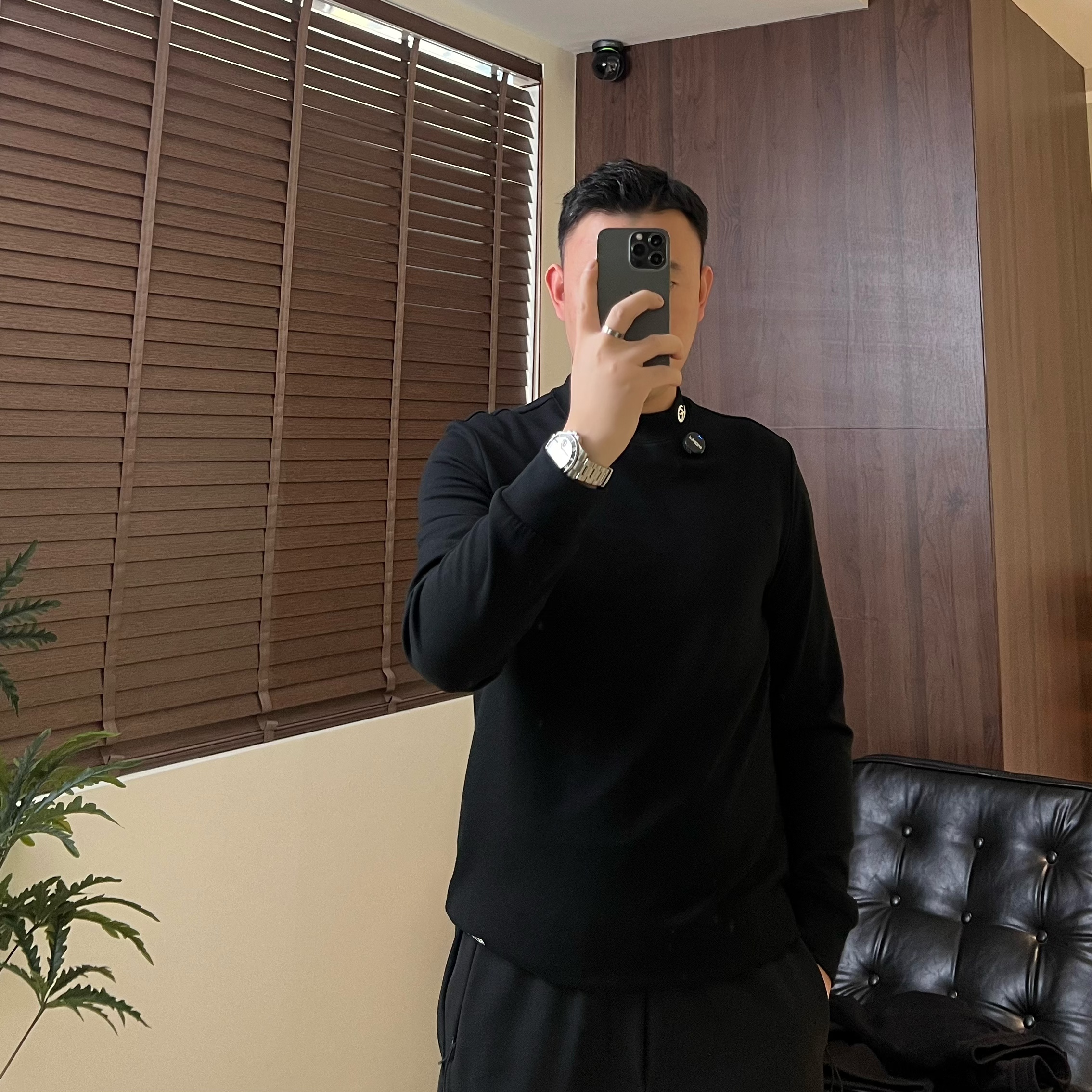 【暖肤绒系列】铭品添尚2025冬季新款男士单面磨毛长袖卫衣#8668