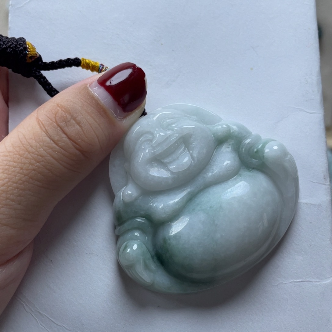 翡翠颈饰未镶嵌佛公「52+」