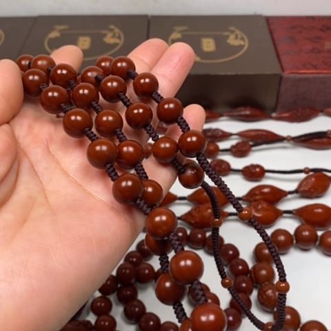 橄榄核手串听**海橄榄核