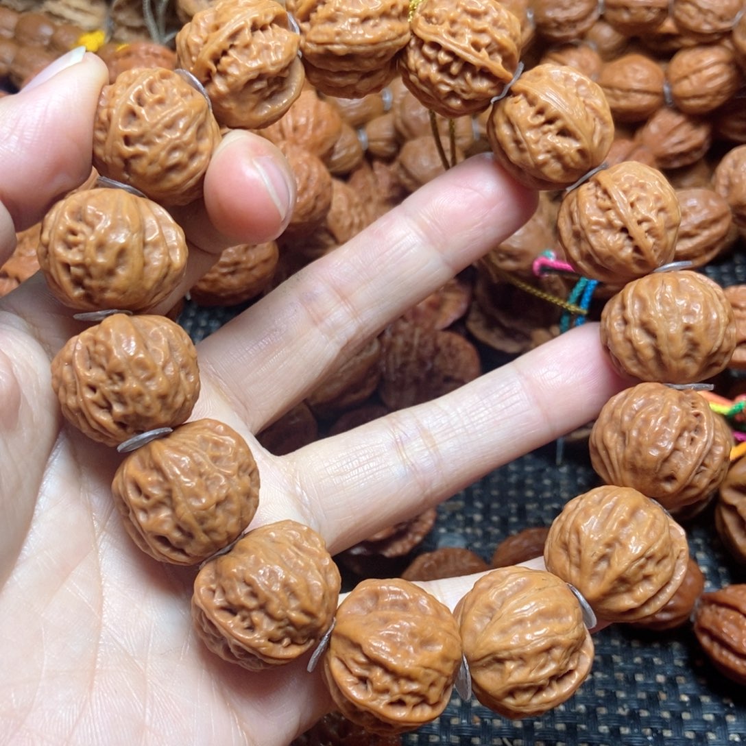 遛***菲文玩核桃手串方墩手串