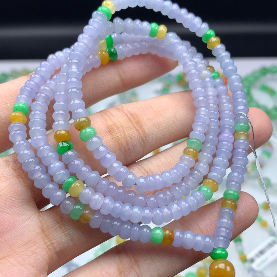 翡翠手链未镶嵌卡