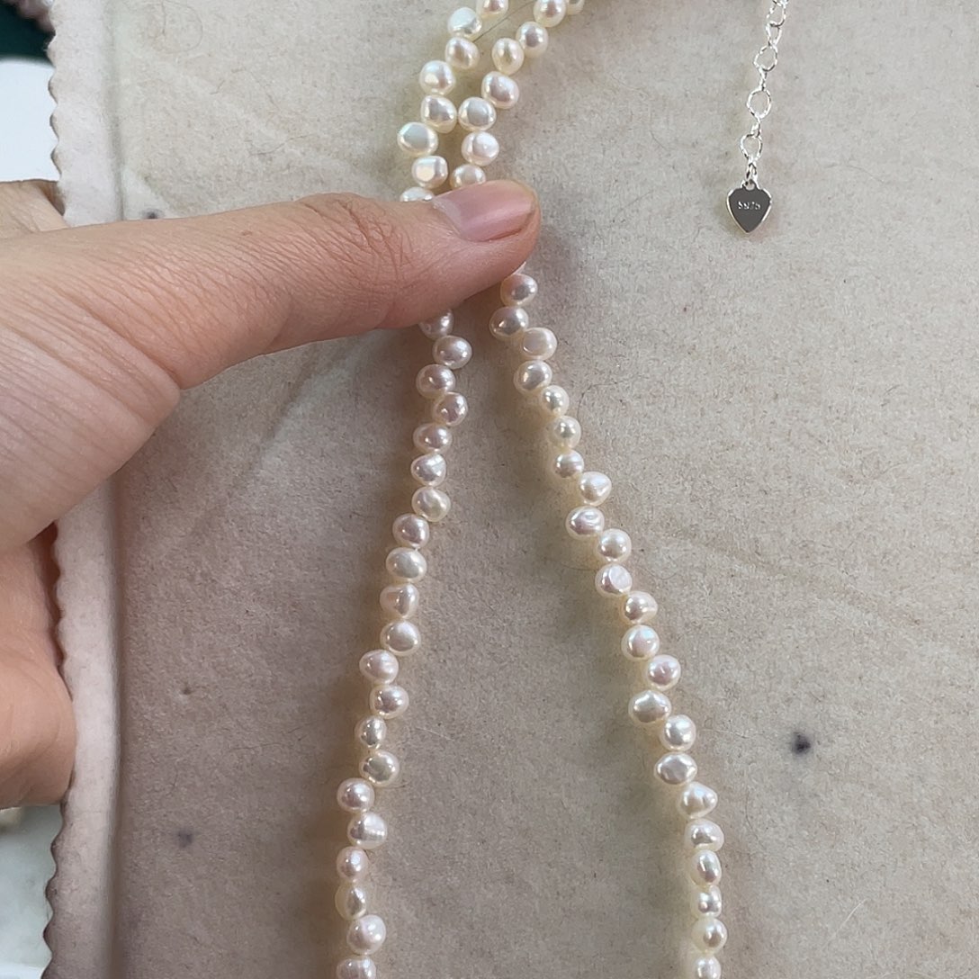 淡水珍珠耳饰未镶嵌