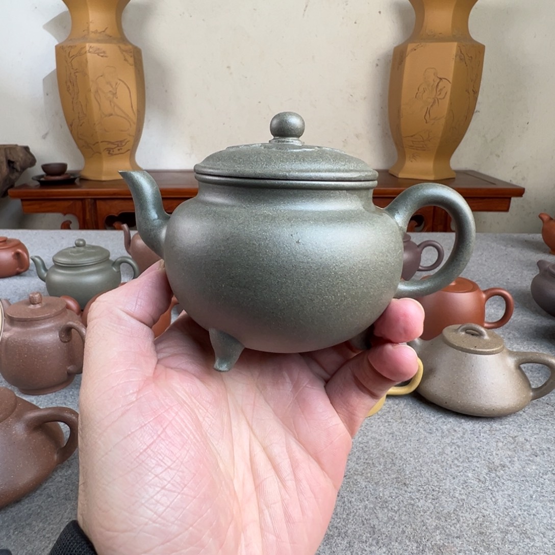 阿***哥三足大彬 青段 半手工