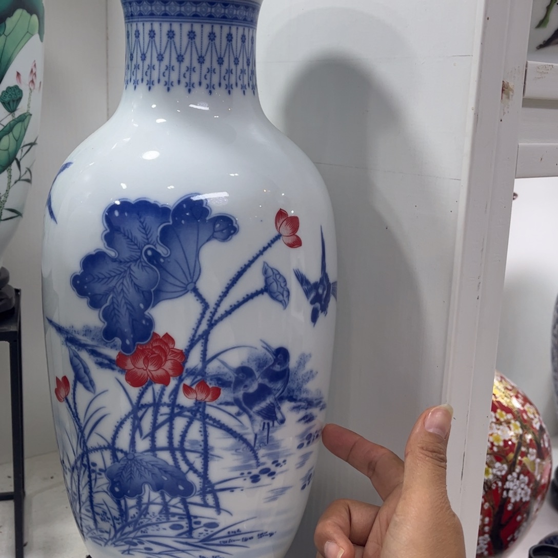 景德镇陶瓷花瓶摆件