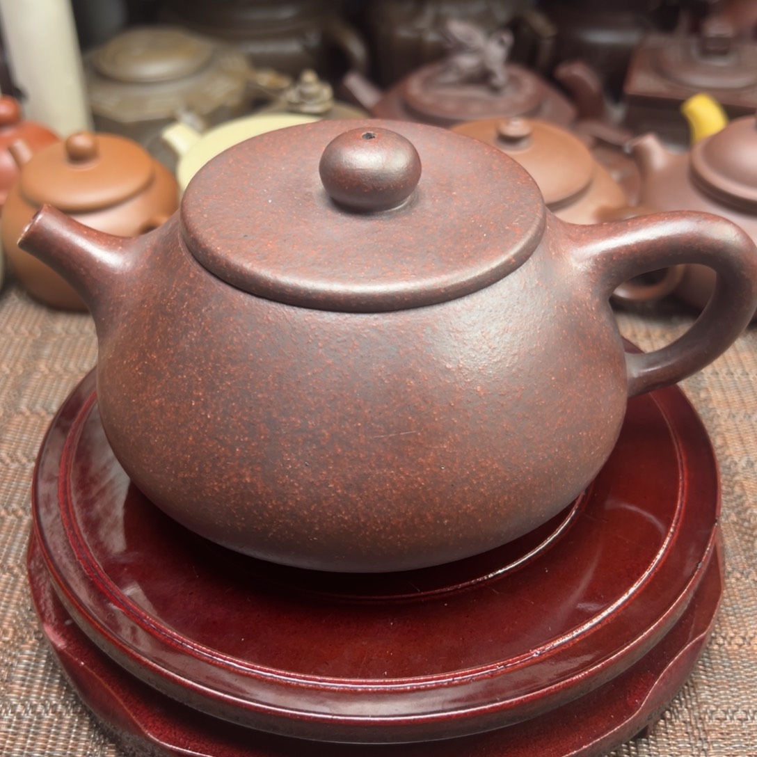 紫砂茶壶宜兴原矿紫砂壶500毫升容量