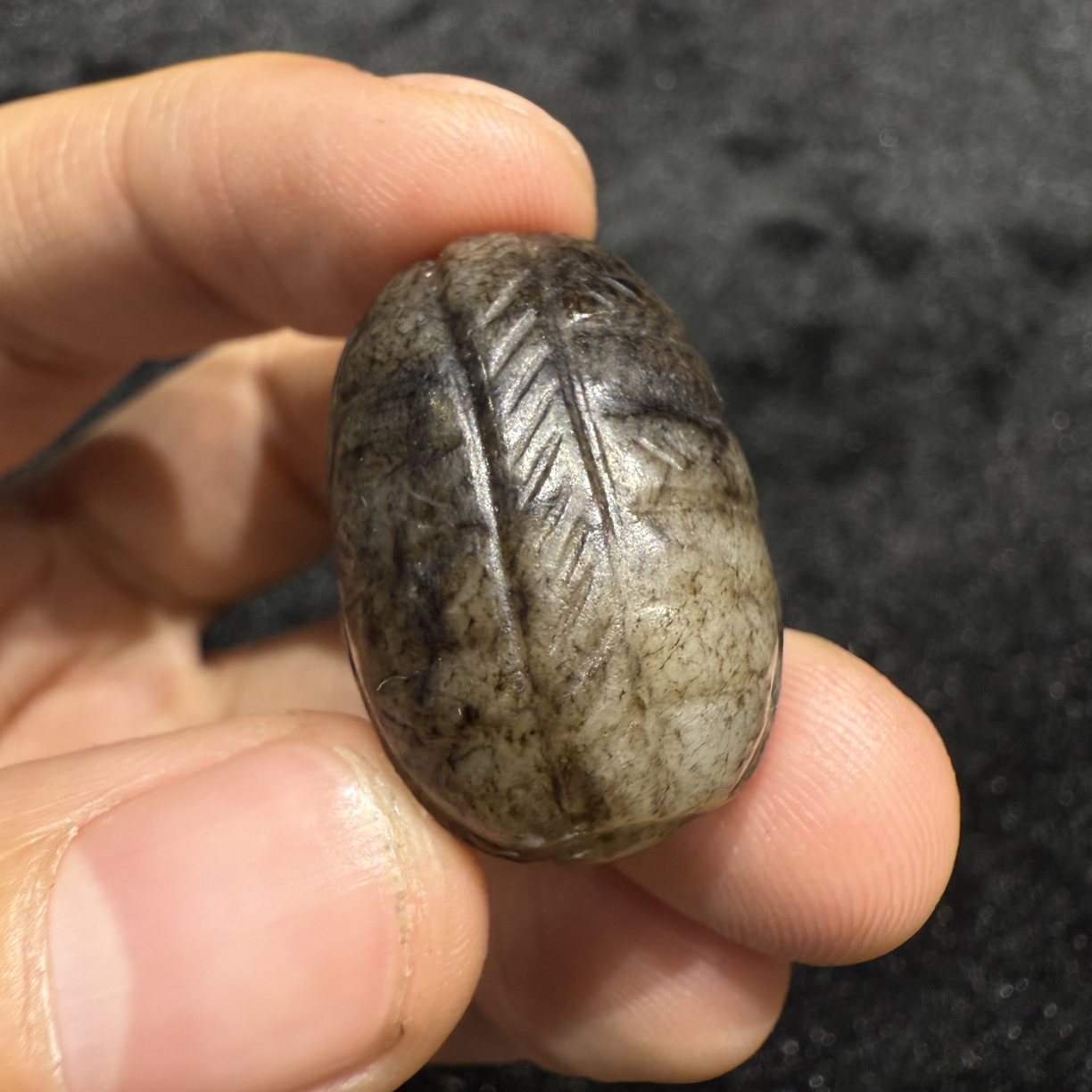 提油玉珠子 和田玉 造型有特点 油性好