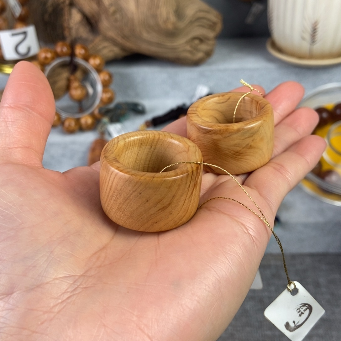 柏木（崖柏）手串/手链北太行高崖陈化樱子瘤扳指 果甜奶香2.07福利