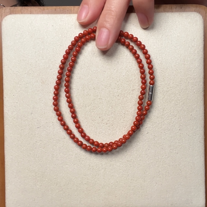 南红玛瑙未镶嵌颈饰