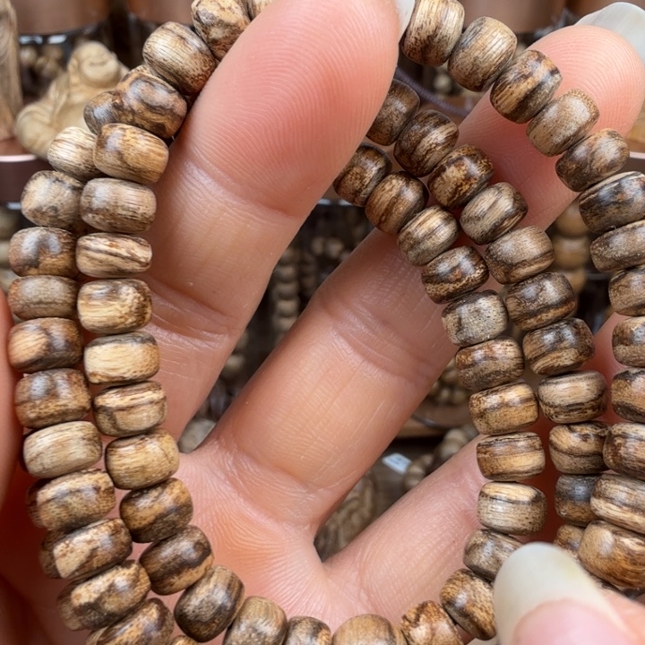 沉香沉香碎屑达拉干桶珠多圈12.5克