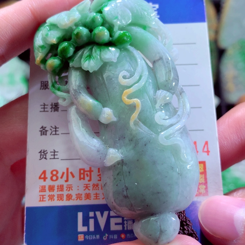 【闪购商品】翡翠颈饰未镶嵌挂件