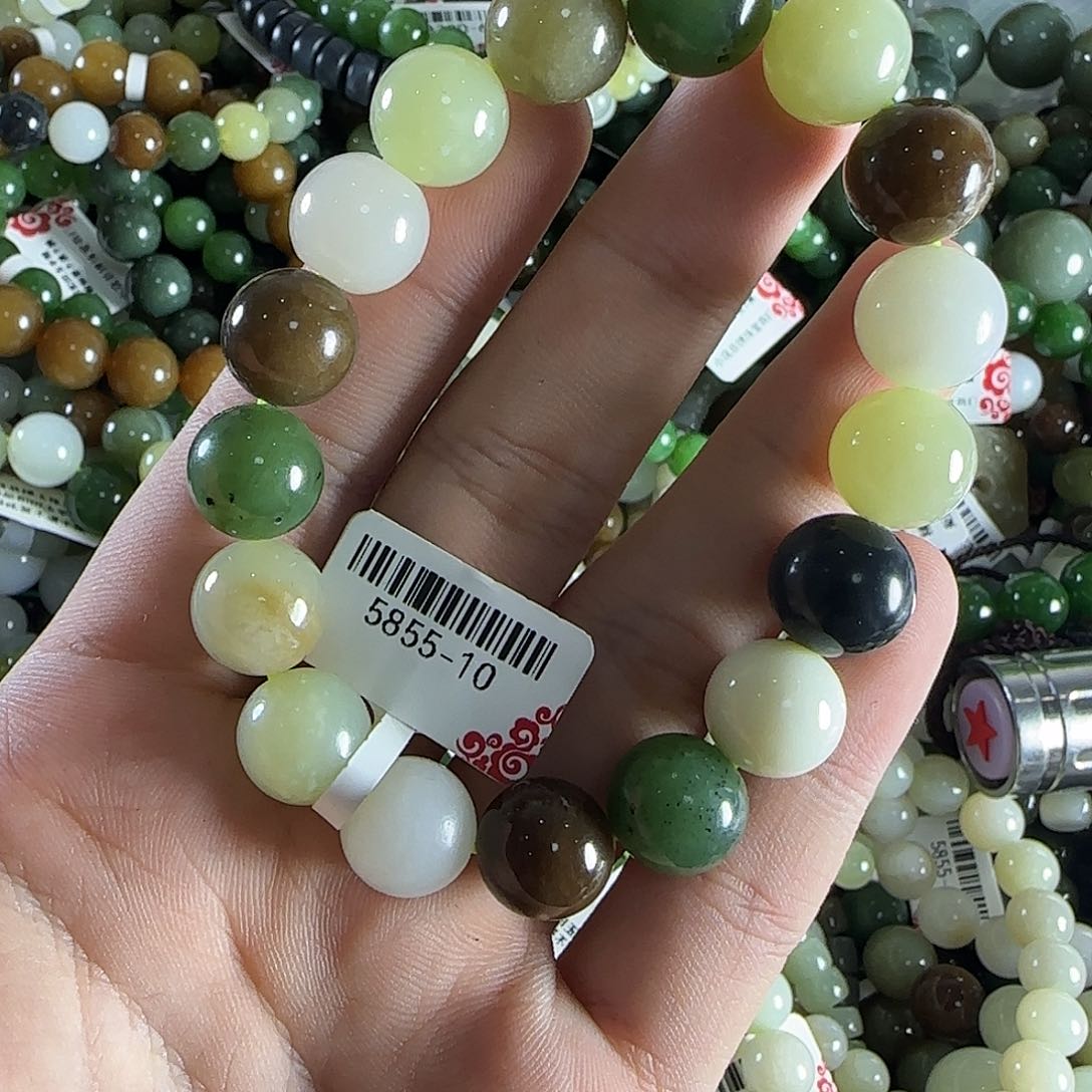 和田玉手链未镶嵌153