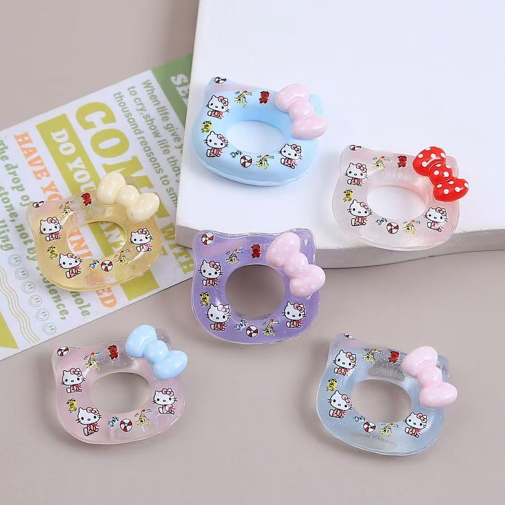 对对碰Hello kitty游泳圈可爱便携少女心