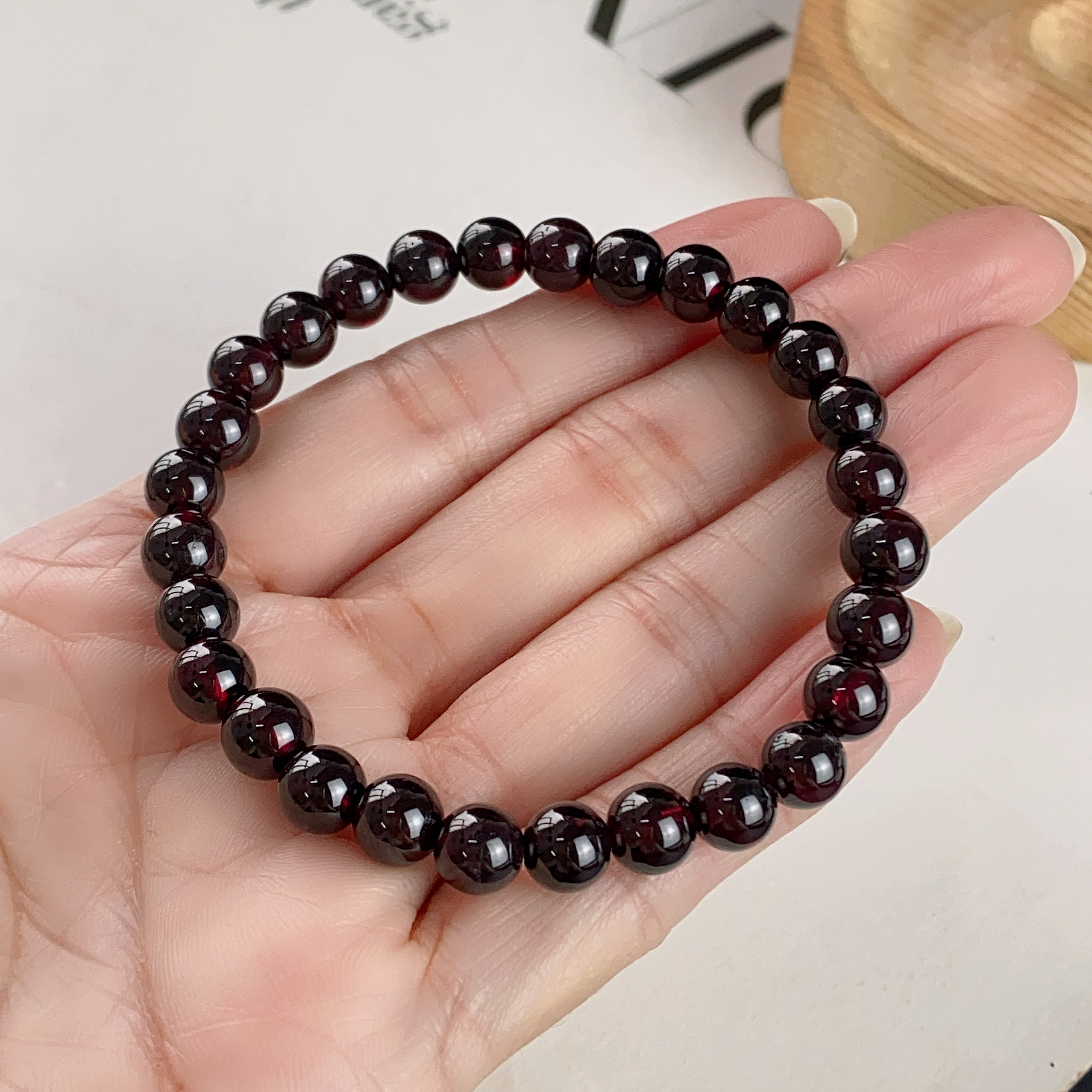 1888/ ZY888-798 石榴石6+手串时尚精美/多样性发/一件