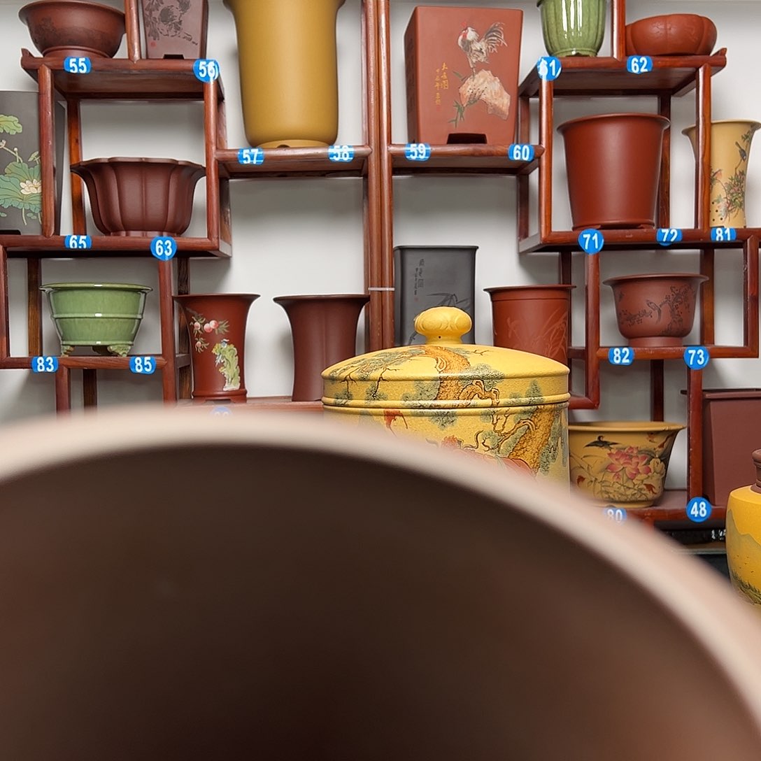 紫砂花盆博**沈紫砂罐子