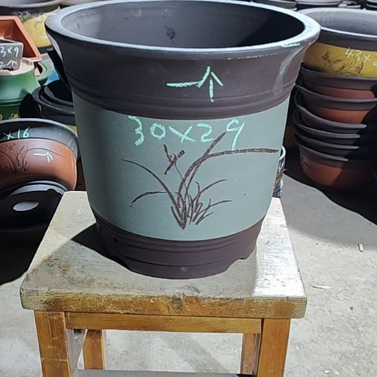 宜兴紫砂花盆清仓库清仓