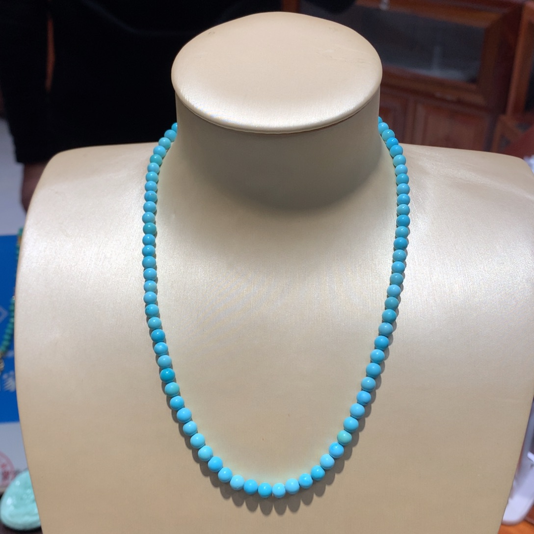 绿松石锁骨链未镶嵌