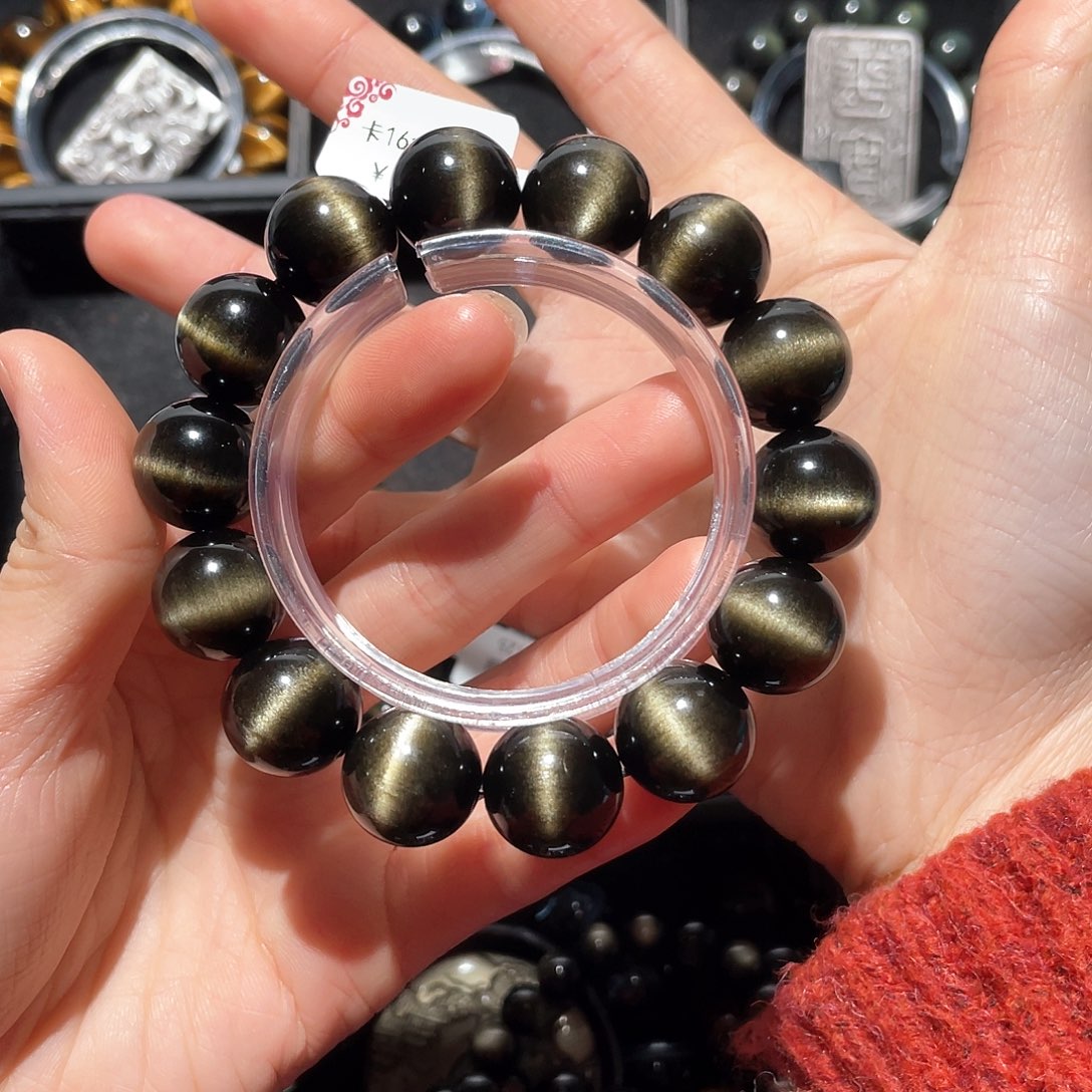 黑曜岩手链未镶嵌Z**?