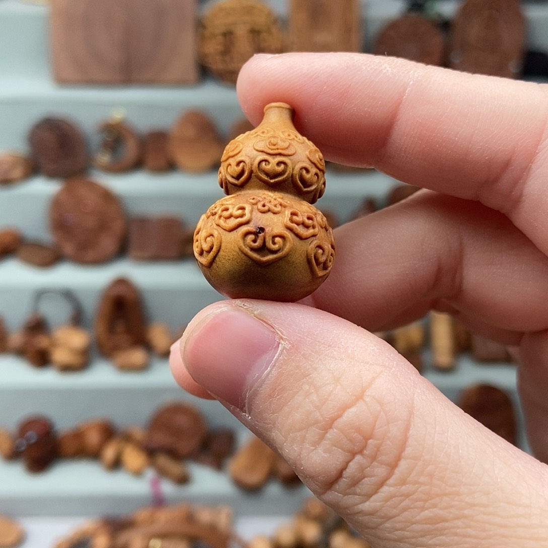 檀香木无事牌默认微瑕