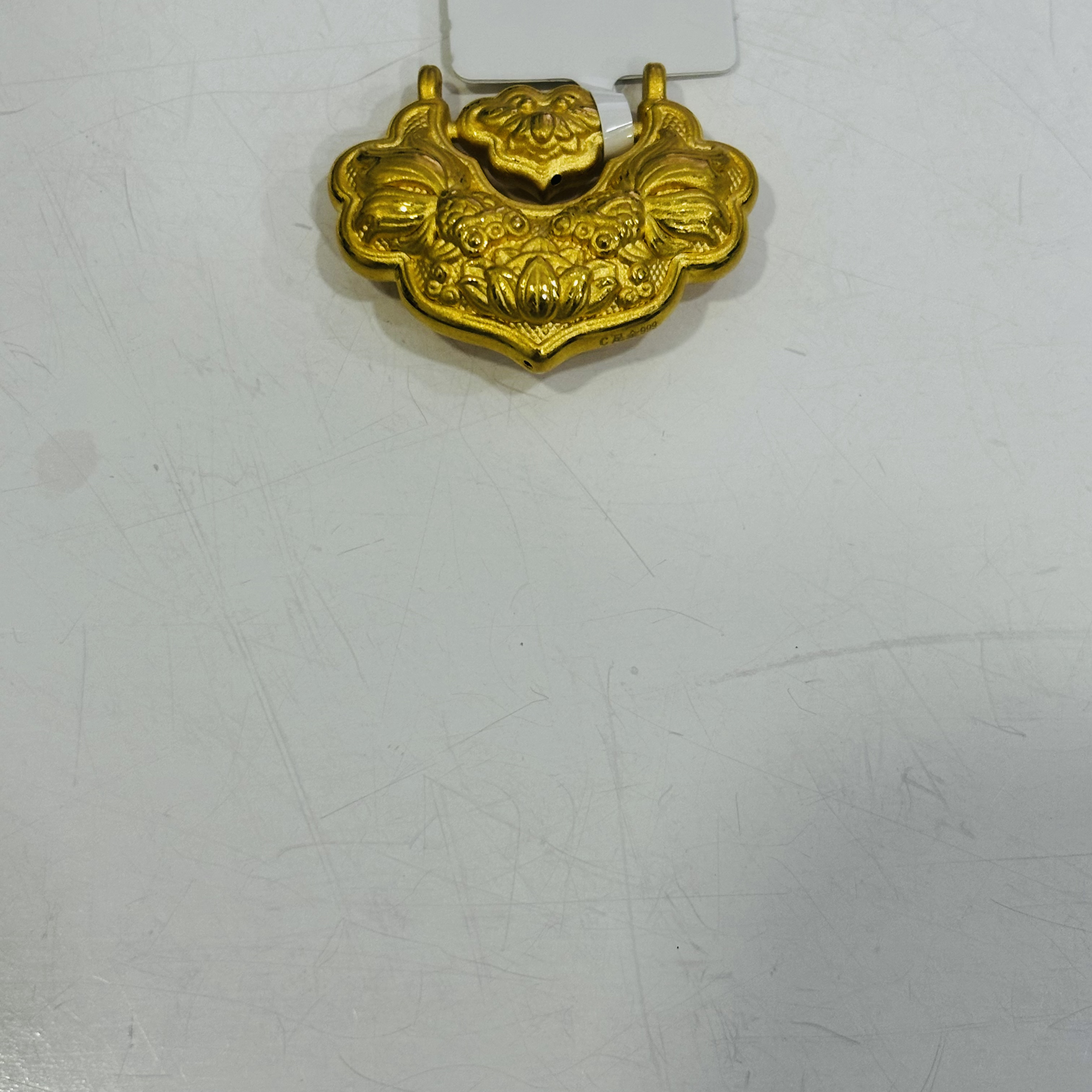 【小云专享】 足金999饰品 锦鲤锁包吊坠 2.99 GP