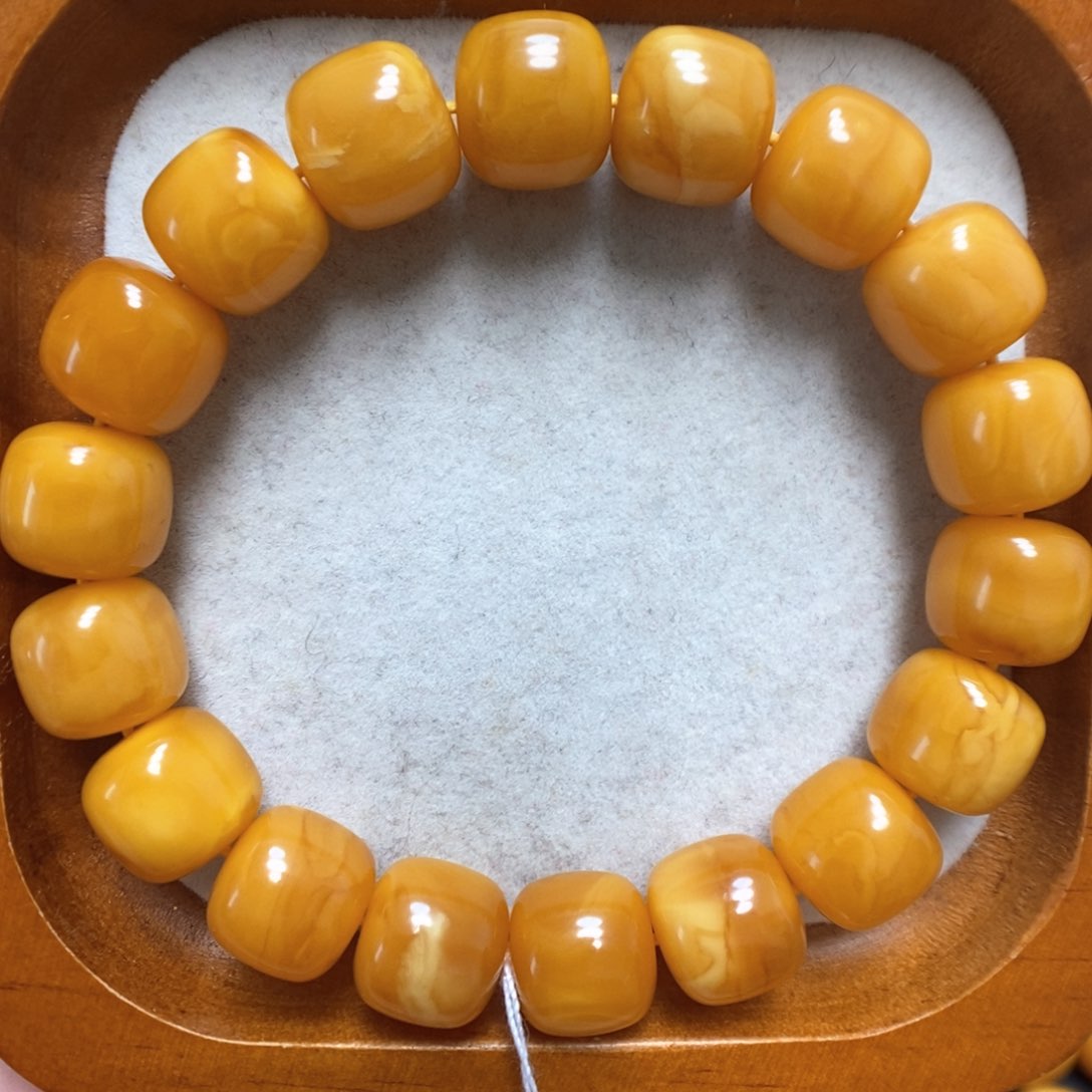 蜜蜡手串未镶嵌蜜蜡